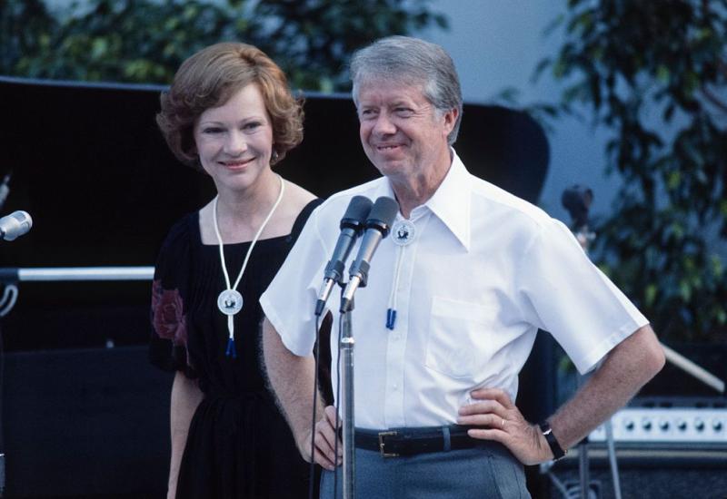 Jimmy i Rosalynn Carter - Jimmy Carter, prvi američki predsjednik koji je doživio 100. rođendan