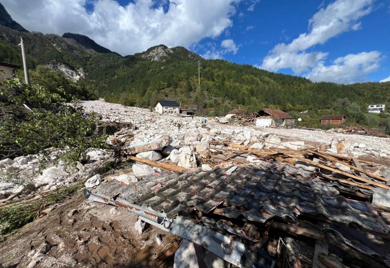 Katastrofa u Donjoj Jablanici - Potpuno potopljena džamija u Donjoj Jablanici