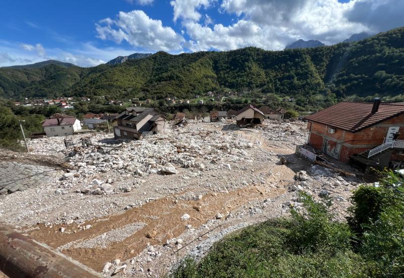 Katastrofa u Donjoj Jablanici - Potpuno potopljena džamija u Donjoj Jablanici