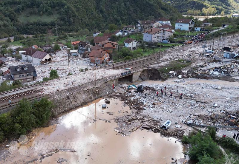 Na području Jablanice u 24 sata palo 323 litra kiše po četvornom metru