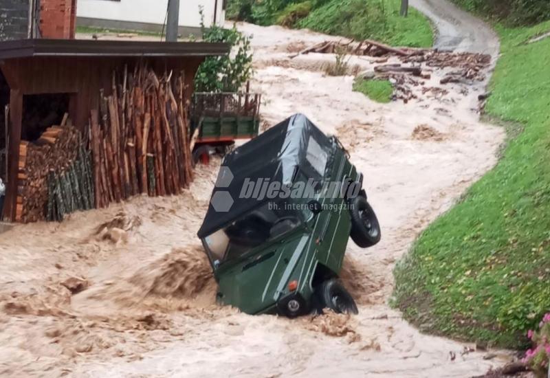 Poplave u Kreševu - Predsjedništvo donijelo odluku: Oružane snage angažirat će se i u Kiseljaku