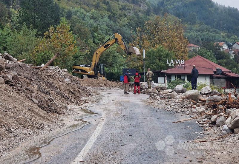  FOTO Dionica Konjic – Jablanica ''očišćena'' za promet