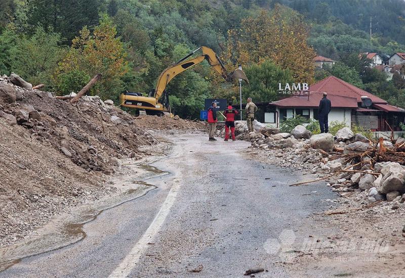 VIDEO | Od 19:00 do 7:00 omogućen promet na magistralnoj cesti Jablanica - Mostar