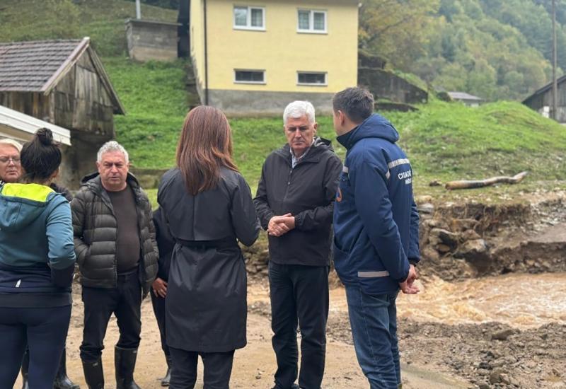 Čović u Kreševu: ''Radimo na žurnoj sanaciji poplavljenih područja''