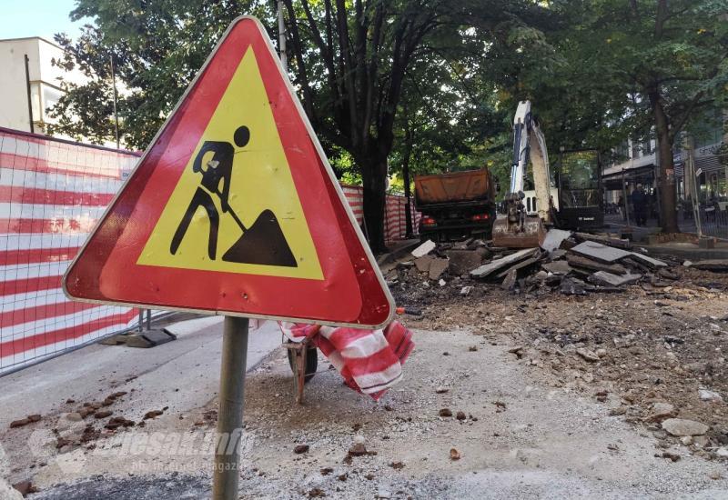 Nastavak radova: Zatvorena dionica od Rondoa do Zagrebačke ulice