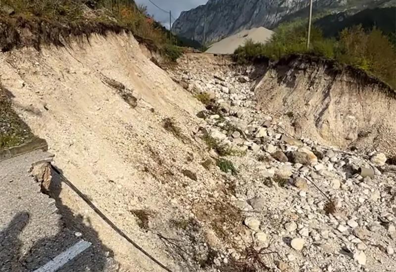 I dalje obustavljen promet na cestama Jablanica - Mostar i Jablanica - Blidinje