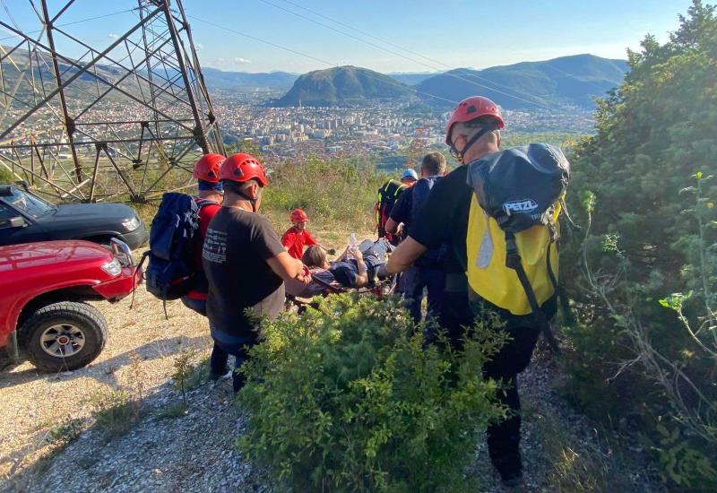 Intervencija na brdu Planinica iznad Mostara