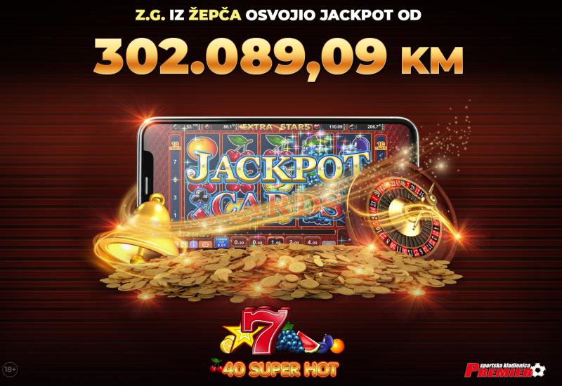 Izvučen četvrti Jackpot iznad 300.000 KM u Premier kladionici!