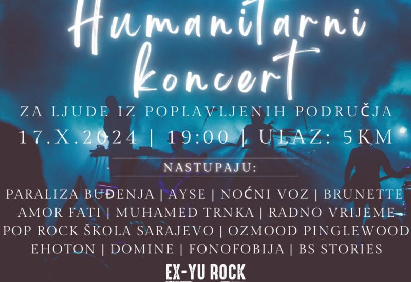 Humanitarni koncert za pomoć poplavljenim područjima