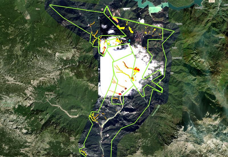 Izvor: Copernicus - Policija izuzela deset kutija materijala iz kamenoloma nad Donjom Jablanicom