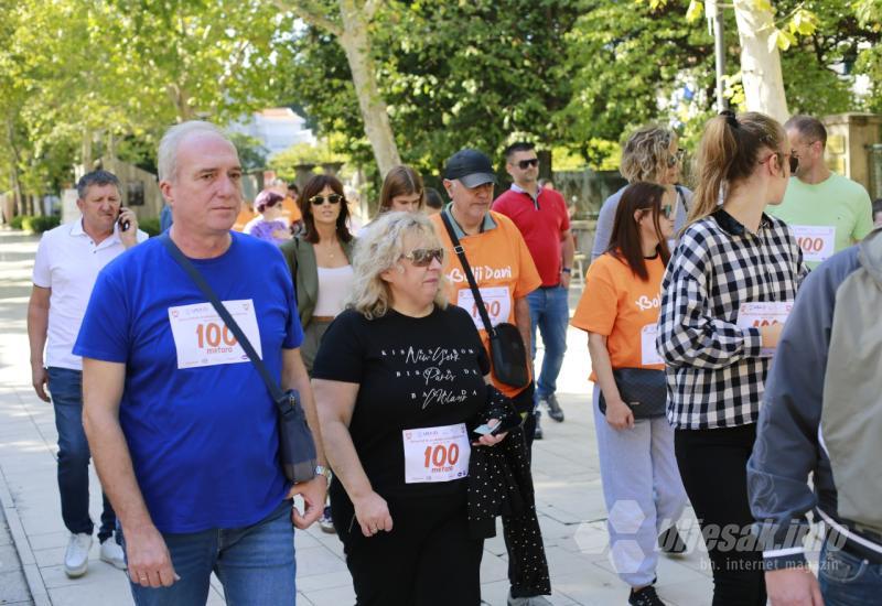 FOTO | Mostarci trčali i šetali s ciljem podizanja svijesti o multipla sklerozi