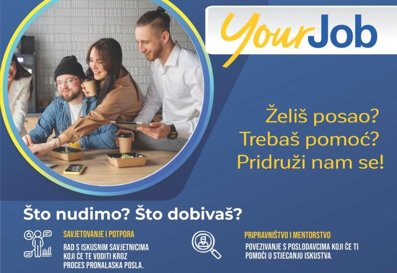 Alumni klub u Mostaru: Poziv na sudjelovanje na info sesiji projekta YourJob