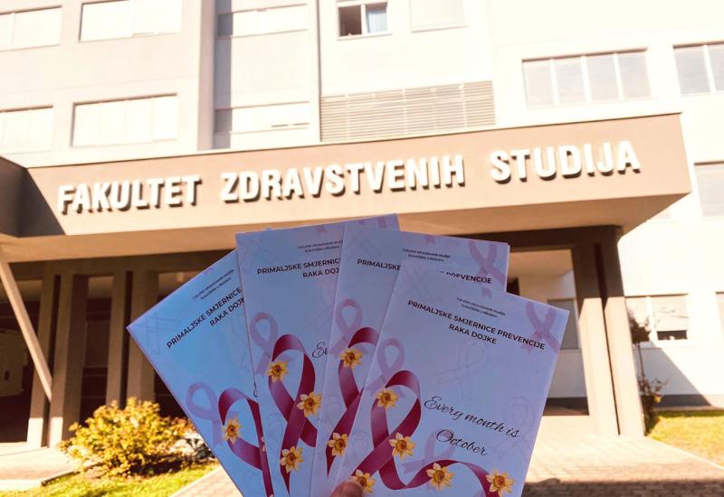 Mjesec borbe protiv raka dojke obilježen na Fakultetu zdravstvenih studija