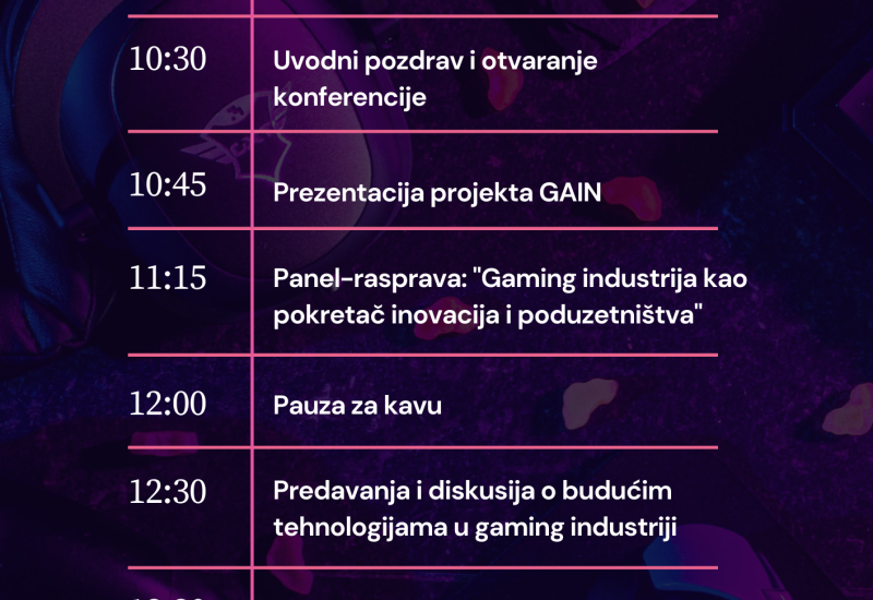 Foto:PR/ Konferencija Gaming for New Generations - Mostar postaje središte razvoja gaming industrije