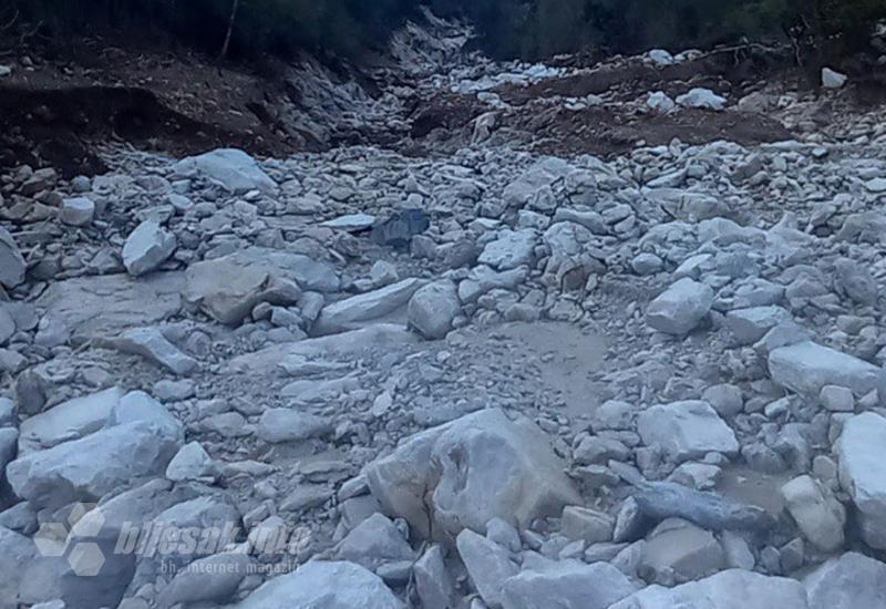 Kamenolom u Donjoj Jablanici i dalje prijeti, mještani u strahu od novih klizišta