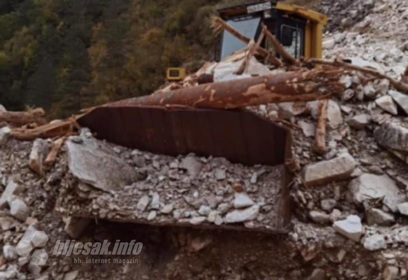 Kamenolom u Donjoj Jablanici i dalje prijeti, mještani u strahu od novih klizišta