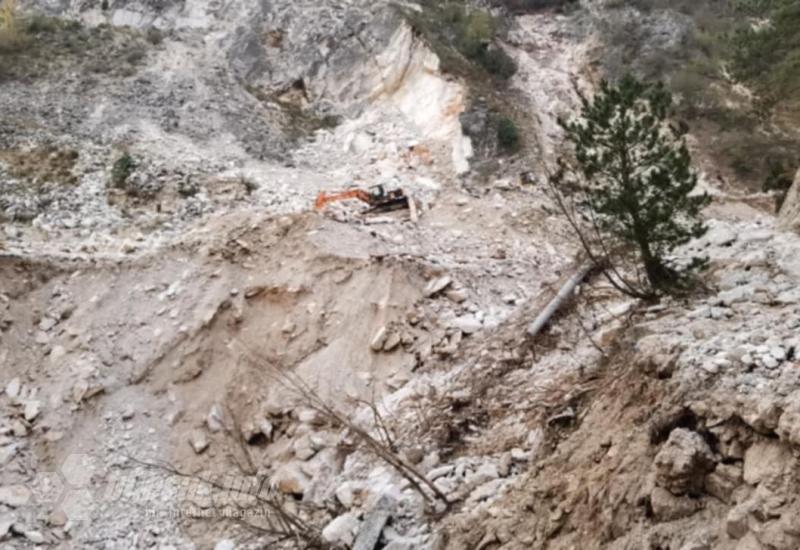 Kamenolom u Donjoj Jablanici i dalje prijeti, mještani u strahu od novih klizišta