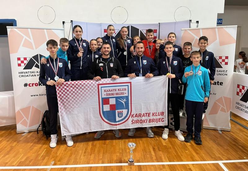 Karate klub Široki Brijeg ima dva prvaka Hrvatske 