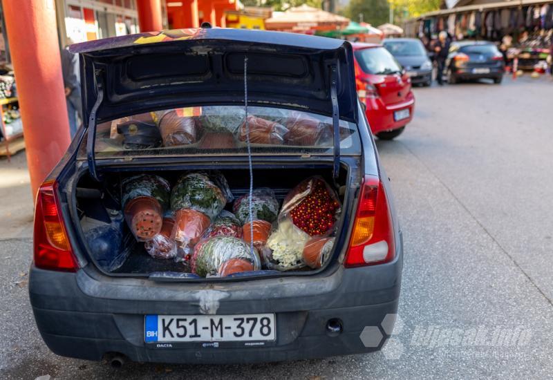 FOTO Uoči blagdana Svih svetih: Cijene cvijeća u Mostaru ostale iste kao lani