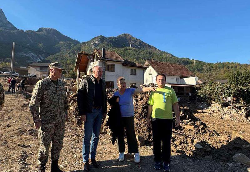 Helez u Jablanici: Vojska će ostati dok se svi ne vrate u svoje kuće; Vojnicima obećan novac