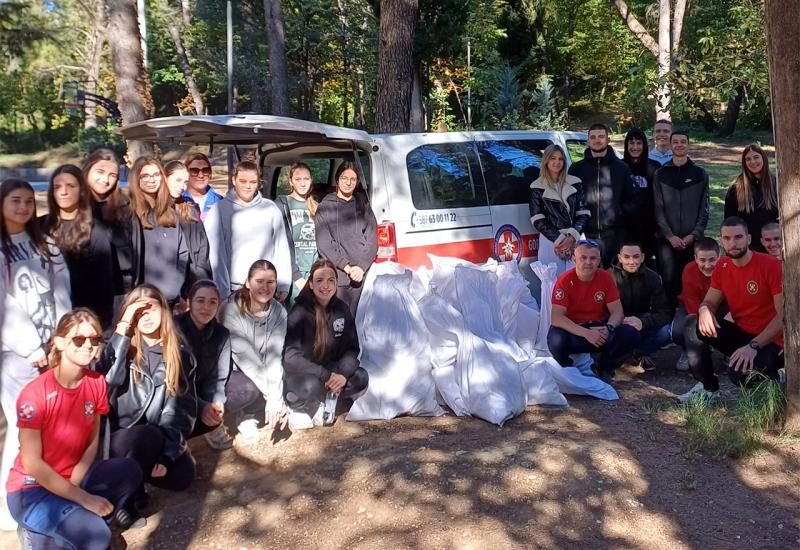 Nastavljena akcija čišćenja Trimuše - očišćen cijeli park