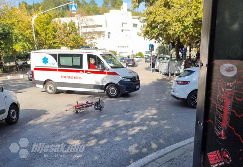 Mostar: Prometna nesreća na Balinovcu