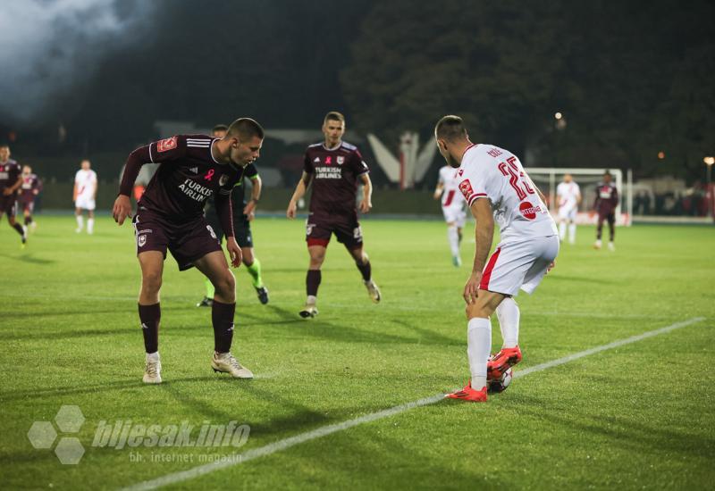 Zrinjski i Sarajevo remizirali, Toni Šunjić dobio crveni karton