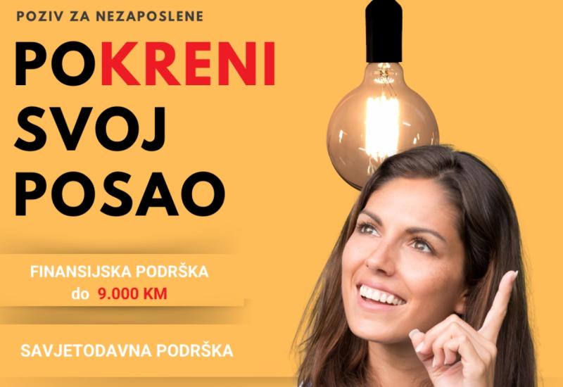 Javni poziv nezaposlenim osobama s područja Hercegovine