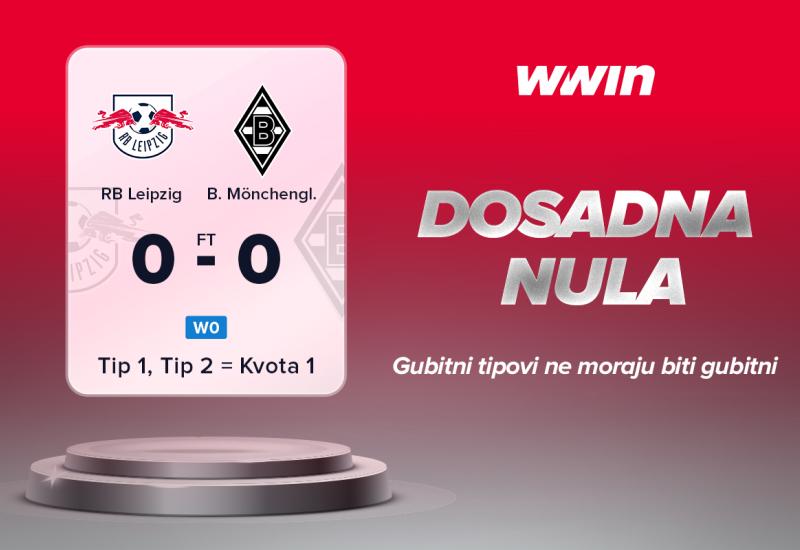 Uz WWIN-ovu Dosadnu Nulu, nema gubitka na 0:0!