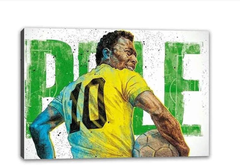 Pele, ilustracija - Dan kada je Pele zabio svoj 1000. gol