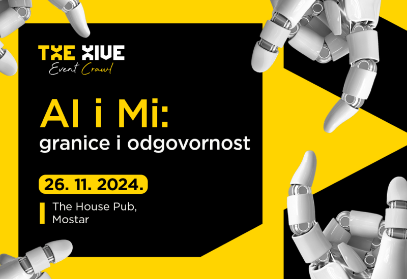 Pridružite se razgovoru o umjetnoj inteligenciji u nešto drugačijoj atmosferi na prvom The Hive Event Crawl-u