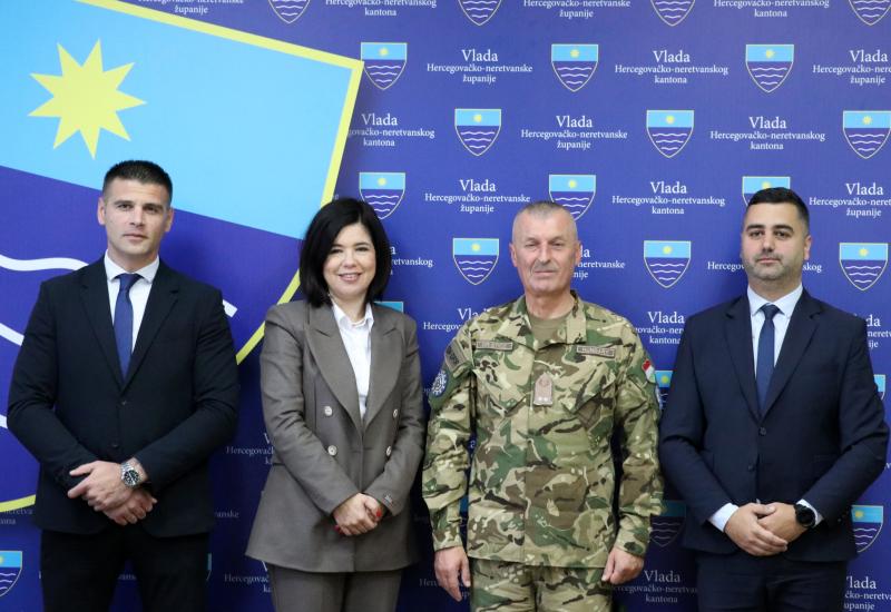 Sastanak glavnog zapovjednika EUFOR-a u BiH s predstavnicima Vlade HNŽ-a