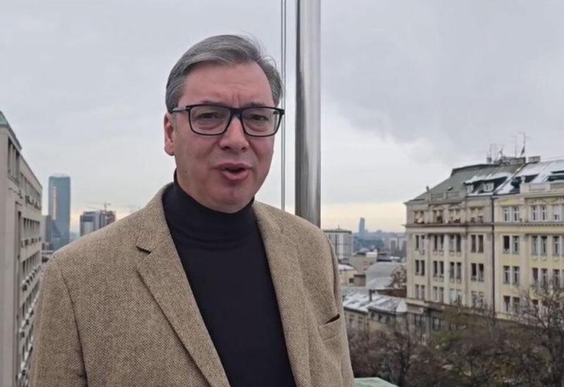 Srpski predsjednik Aleksandar Vučić  - Vučić građanima Srbije: 