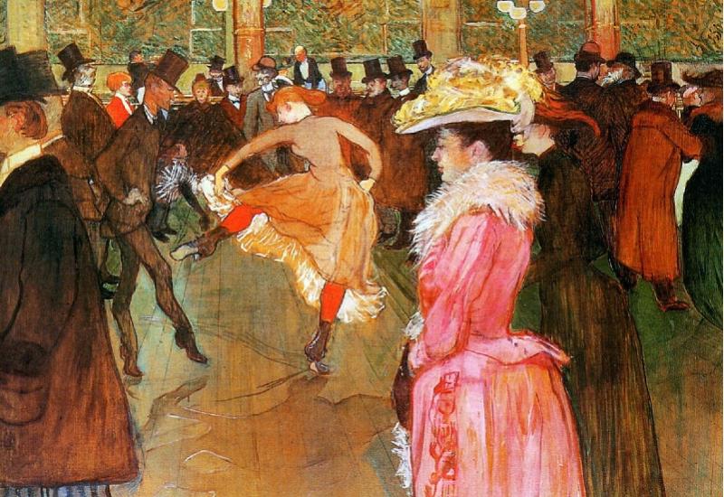 Dance in the moulin rouge Sun - Henri de Toulouse-Lautrec – genijalni slikar neobičnog izgleda