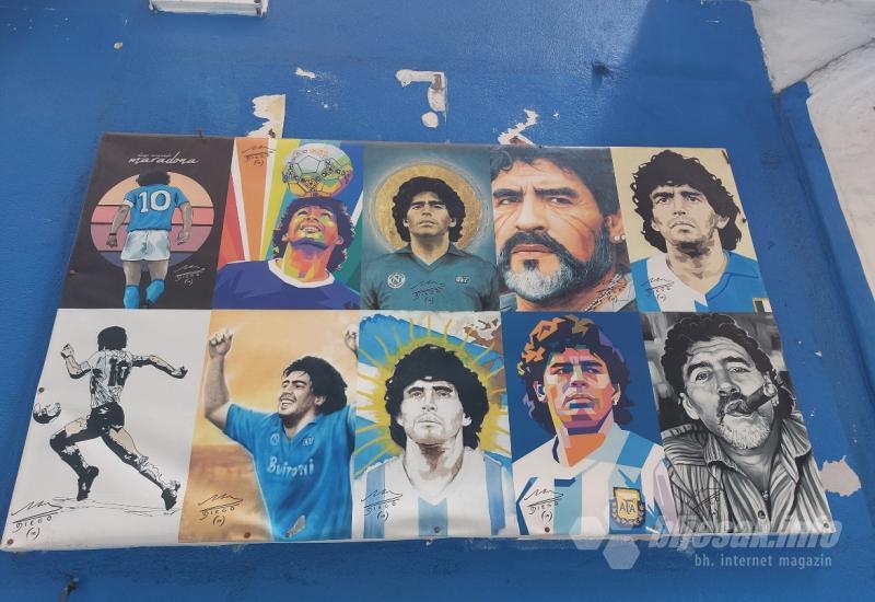 Maradonina četvrt - Maradonin mural jedna je od najposjećenijih turističkih atrakcija u Italiji