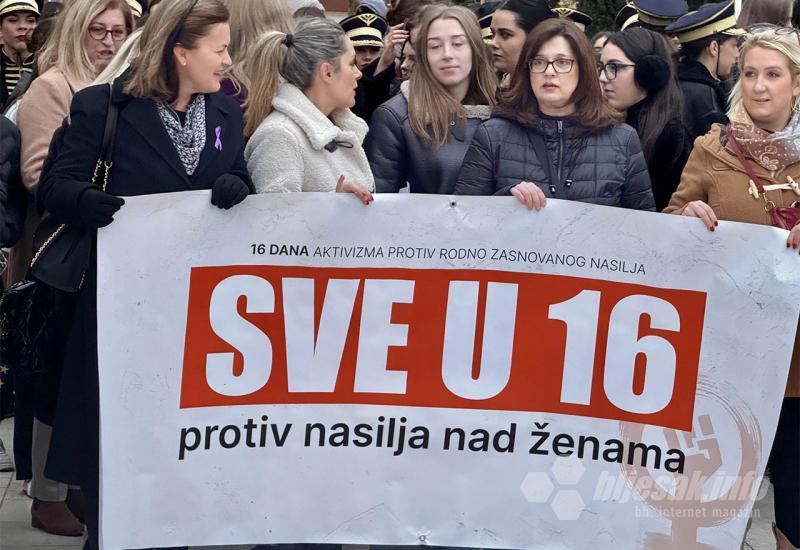 VIDEO ''Hod protiv nasilja nad ženama'' u Mostaru: Svaki femicid mogao je biti spriječen