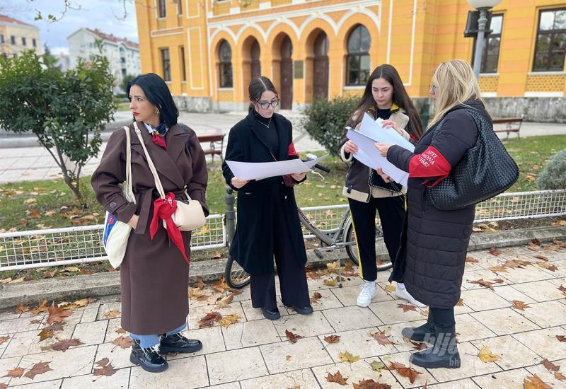 Prosvjedi protiv femicida, nasilja nad ženama i djevojčicama održani u Mostaru - FOTO Iz Mostara poručeno: Niti jedna više!