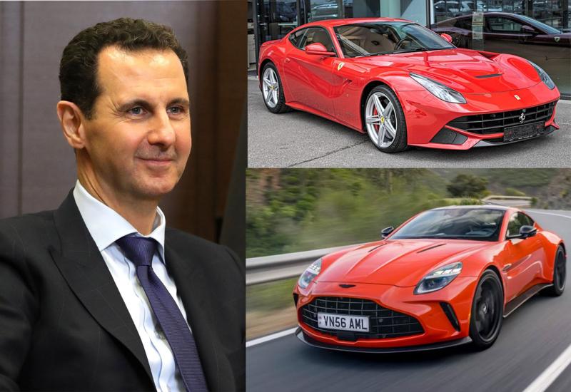 VIDEO U Assadovoj garaži Ferarri, Lamborghini, Aston Martin...