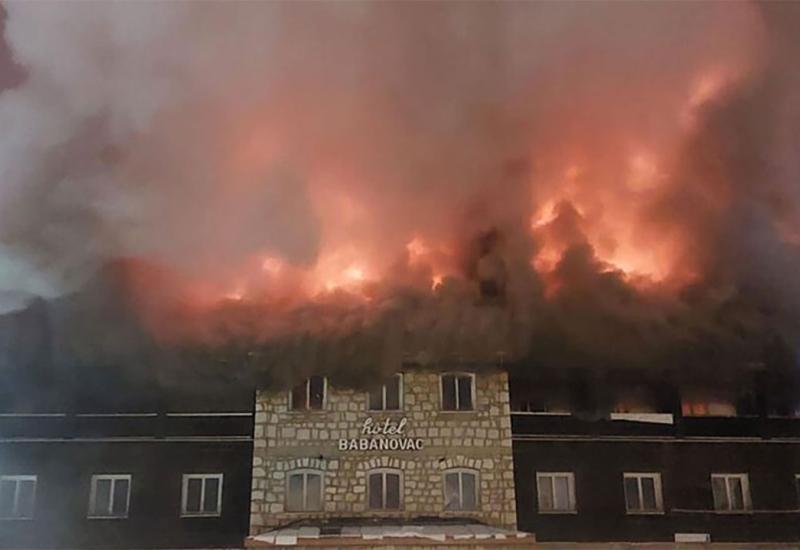 Jedan od simbola Vlašića u plamenu: Gorio poznati hotel 