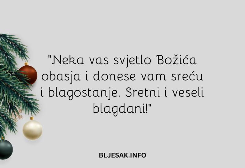 Božićna čestitka - 100 najljepših božićnih čestitki koje će oduševiti vaše najmilije