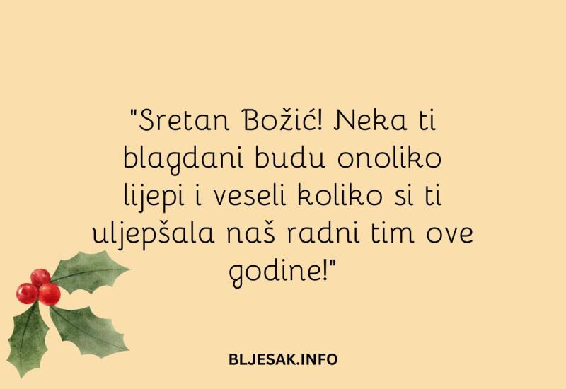 Božićna čestitka za poslovne partnere - 100 najljepših božićnih čestitki koje će oduševiti vaše najmilije