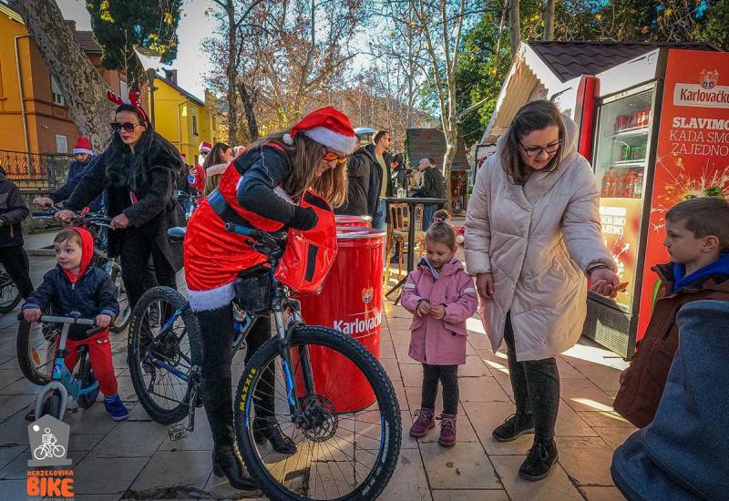 Biciklijada Djeda Božićnjaka kroz Mostar - U nedjelju kreće 13. biciklijada Djeda Božićnjaka kroz Mostar