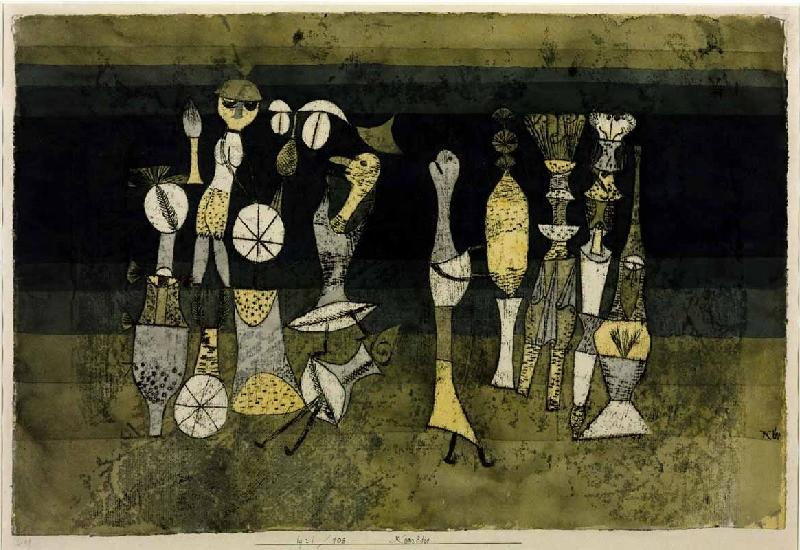 Comedy, Paul Klee, 1921 - Paul Klee - jedan od najznačajnijih umjetnika klasične moderne