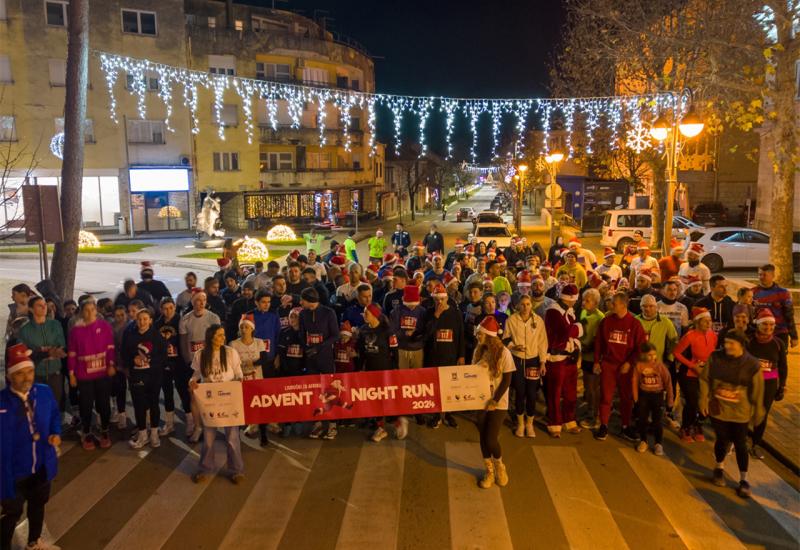 Rekordnih 155 trkača na Advent Night Run u Ljubuškom