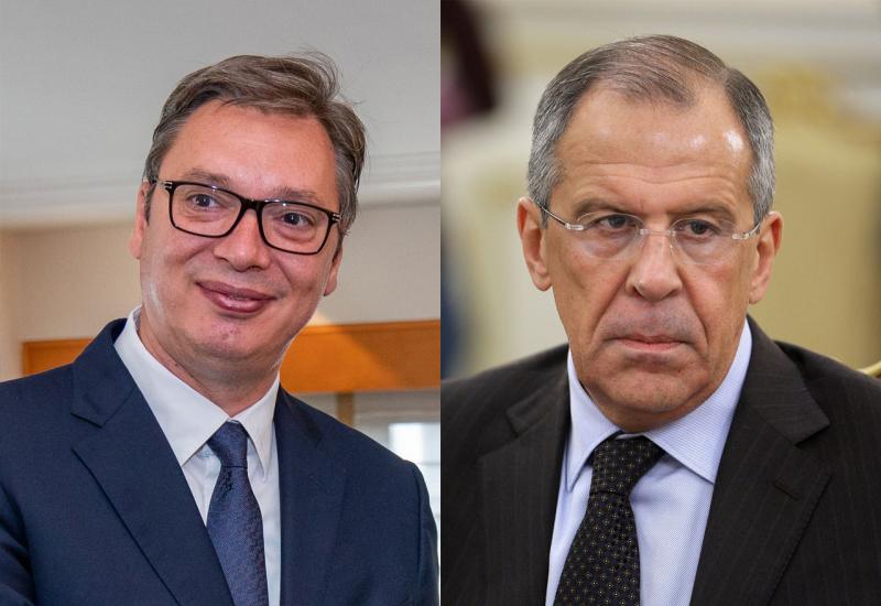 Vučić i Lavrov o Kosovu i BiH: Zajednička zabrinutost za stabilnost regije