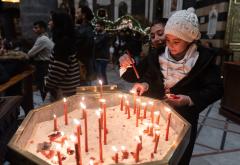 Kršćani u Damasku sigurno slave prvu božićnu misu pod novom sirijskom upravom