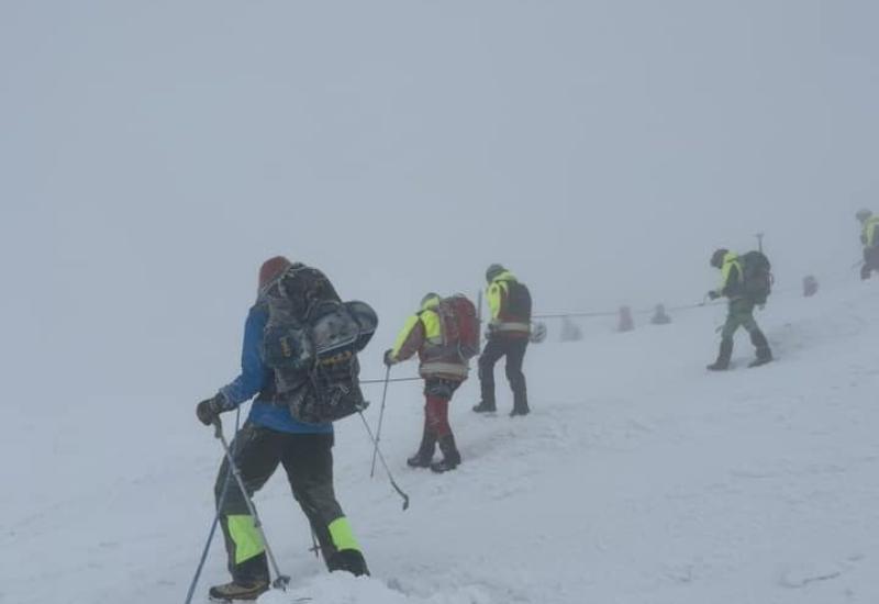 Bjelašnica - Nastavljena potraga  za nestalim meteorologom