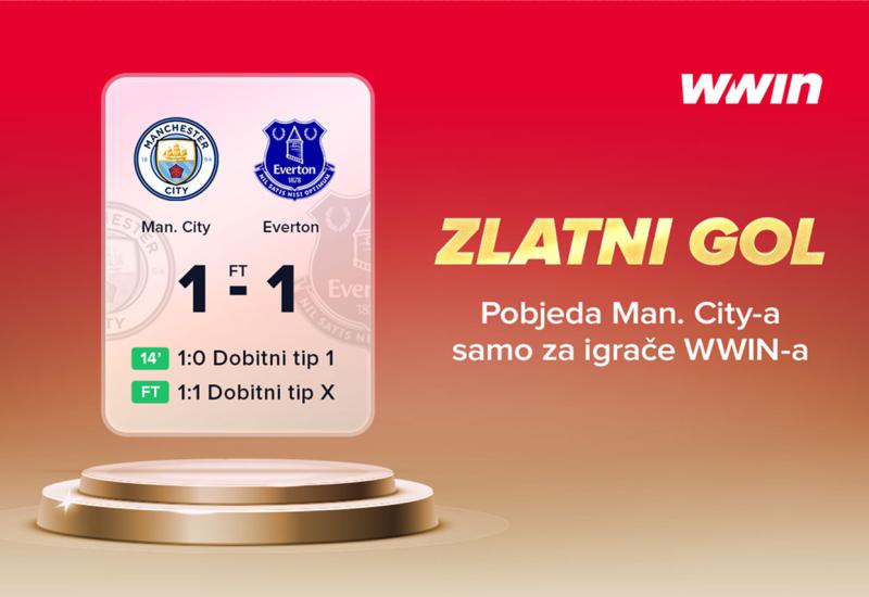 Zlatni gol WWIN-a: Sigurna leđa za vaše tikete! Pobjeda Manchester Cityja bez obzira na neriješen rezultat!