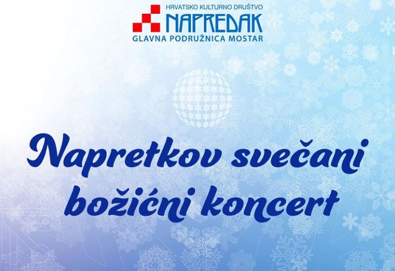 Najljepše božićne skladbe u Mostaru: HKD Napredak poziva na svečani koncert