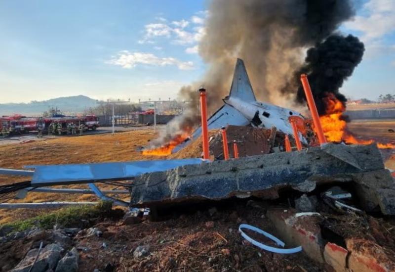 Najmanje 124 poginulih u zrakoplovnoj nesreći na aerodromu Muan